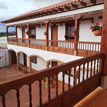 Hotel Santa Barbara Sachica 莱瓦镇 外观 照片