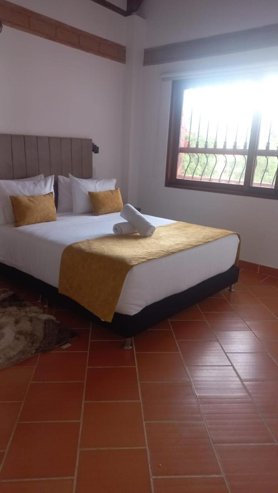 Hotel Santa Barbara Sachica 莱瓦镇 外观 照片