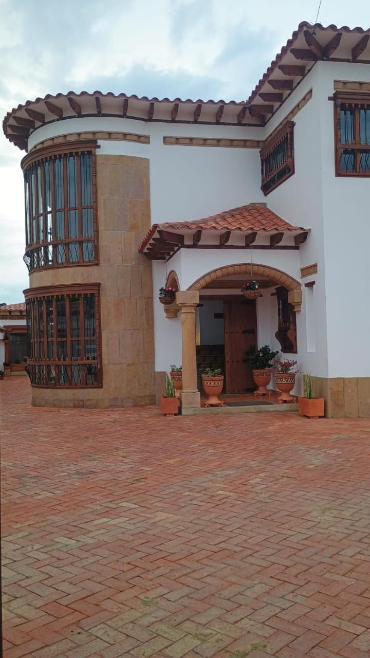 Hotel Santa Barbara Sachica 莱瓦镇 外观 照片